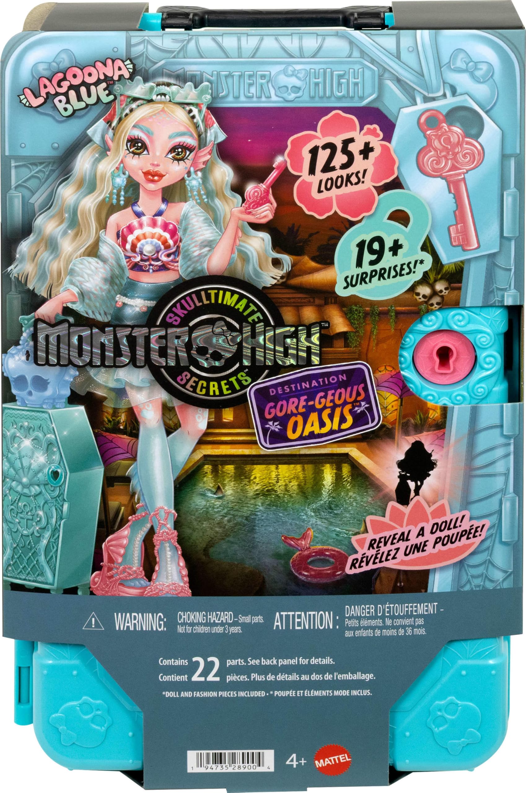 Amazon.com: Monster High Skulltimate Secrets Lagoona Blue